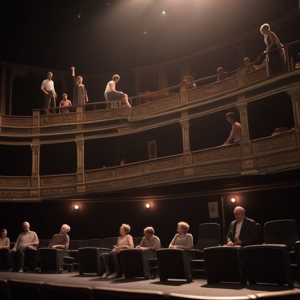 Une pièce de théâtre créée par des amateurs